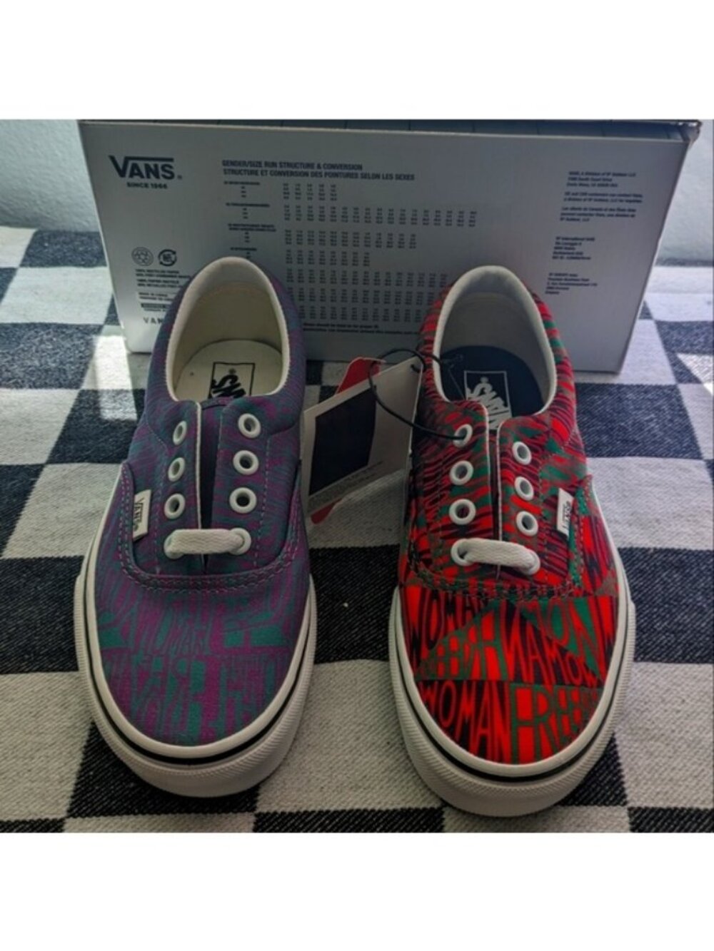 Vans Off The Wall Era Youth MoMA Faith Ringgold Freedom 0926